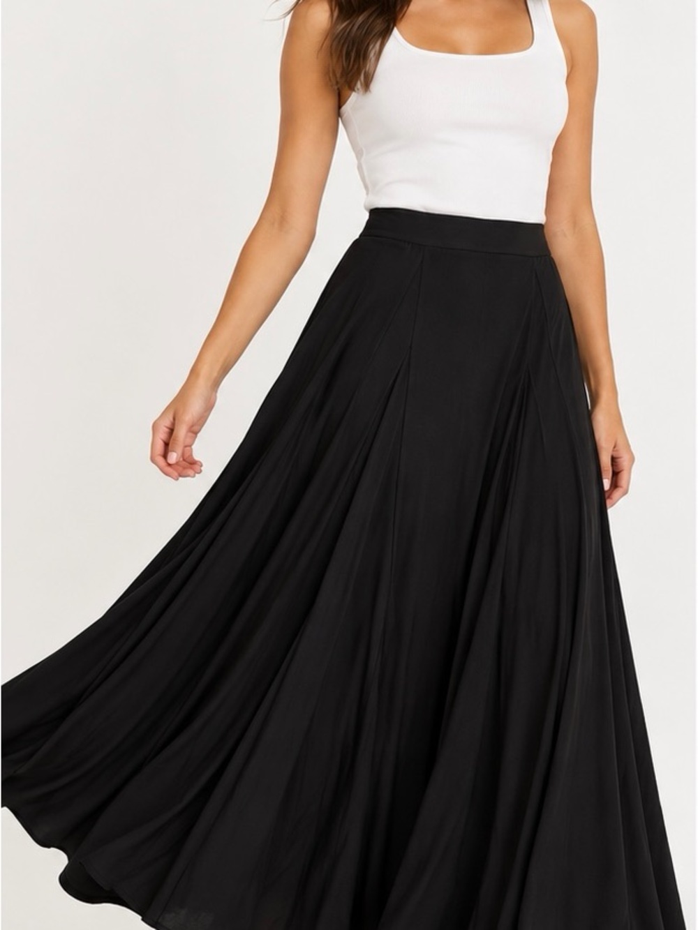 Lauren Ralph Lauren Black Maxi Skirt Small NWT $89.99 (2)